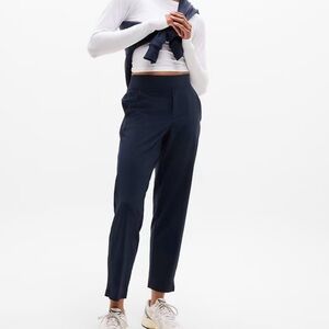 Athleta | Brooklyn Ankle Pants, Navy Color, Size 18 - EUC